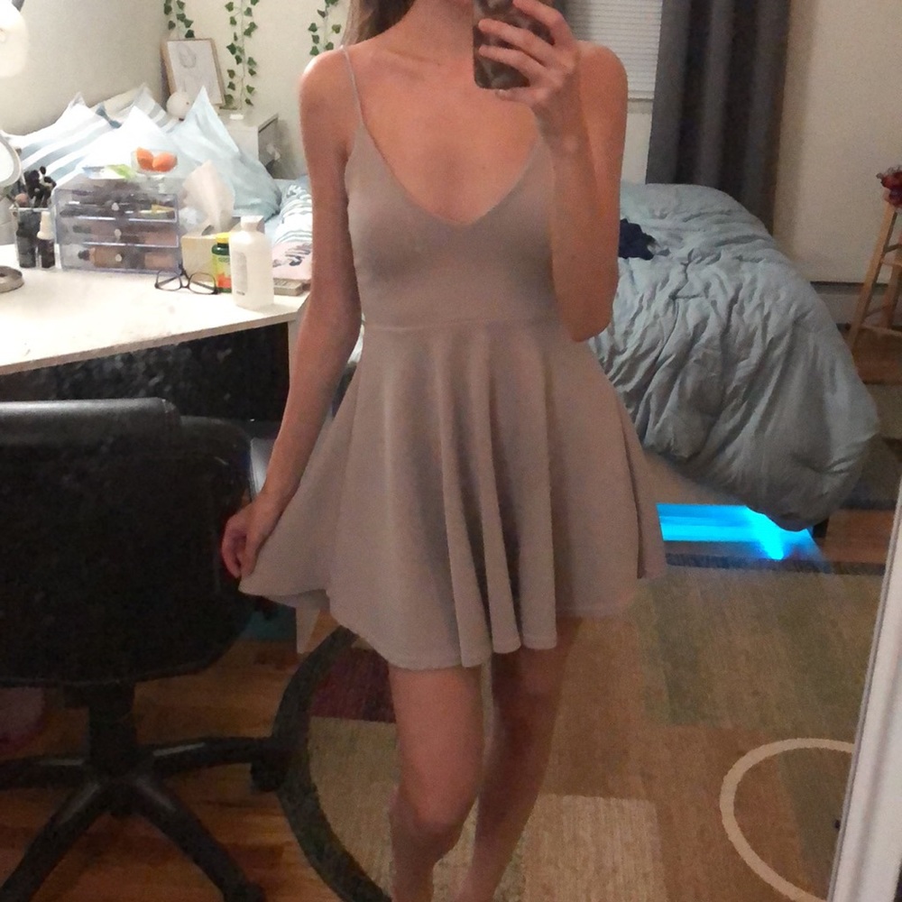 Lilac Skater Dress